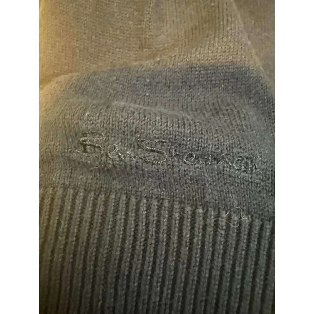 Ben Sherman navy v‑neck sweater size S signature preppy golfcore - Picture 5 of 5